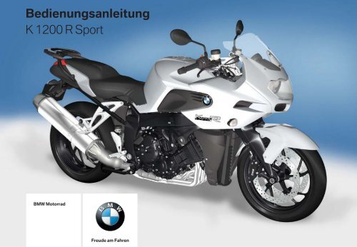 Bedienungsanleitung K 1200 R Sport - BMW-K-Forum.de