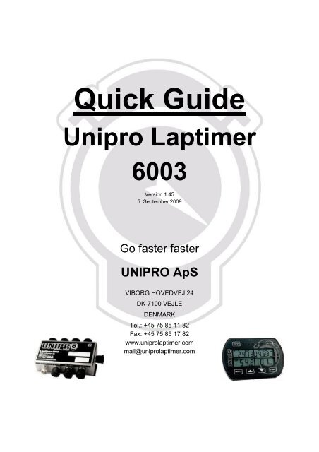 Quickguide - UNIPRO