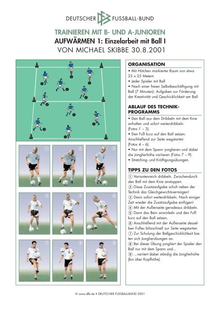 Einzelarbeit mit Ball I VON MICHAEL SKIBBE 30.8 ... - SSV Vorsfelde