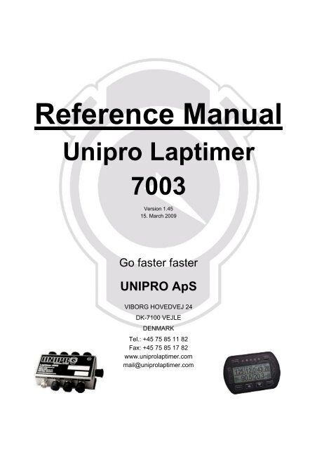 Reference Manual - Unipro
