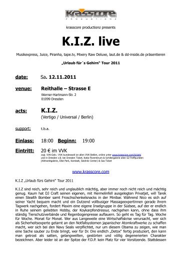 K.I.Z. live - Krasscore