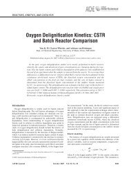 Oxygen delignification kinetics: CSTR and batch reactor comparison