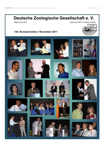 fachgruppensprecher (2011 / 2012) - Deutsche Zoologische ...