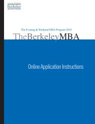 HAAS-ewmba applic 5a.indd - Berkeley MBA - University of ...