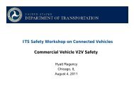 Connected Vehicle Intro, Alrik Svenson, NHTSA