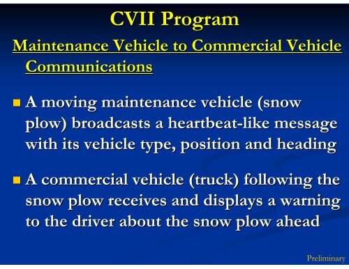 Commercial Vehicle Infrastructure Integration - Trucking Industry ...