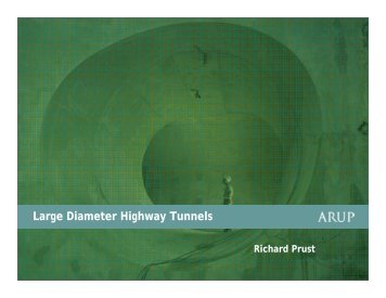 Large Diameter Highway Tunnels - SCATnow