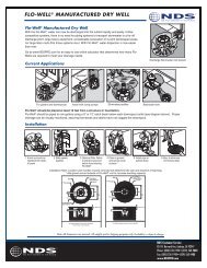 FLO-WELLÂ® MANUFACTURED DRY WELL - Drainage Solutions, Inc.