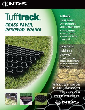 TUFFTRACK Driveway Edging - Drainage Solutions, Inc.
