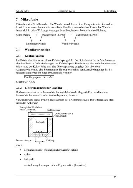 7 Mikrofonie - kreatiefton.de