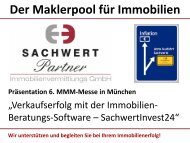 Der Maklerpool für Immobilien - MMM-Messe