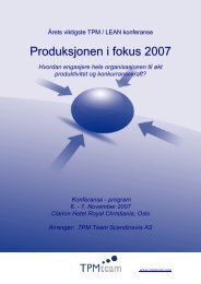Produksjonen i fokus 2007