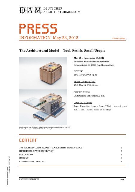 PDF file - Deutsches Architektur Museum