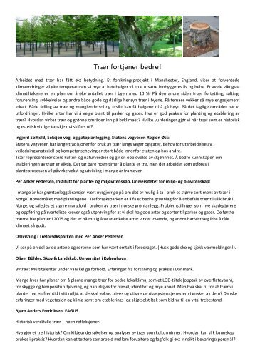 TrÃ¦r fortjener bedre! - FAGUS