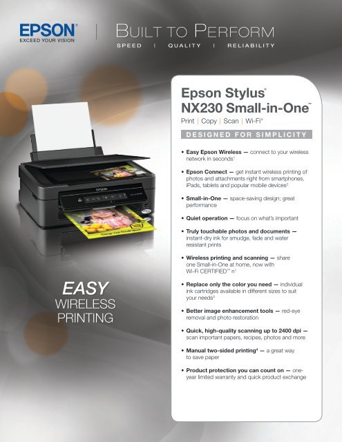 epson nx230