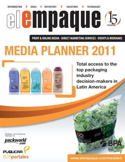 MEDIA PLANNER 2011 - El Empaque