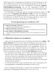 3. Ãffentlicher Glaube des Grundbuchs - Soldan.de