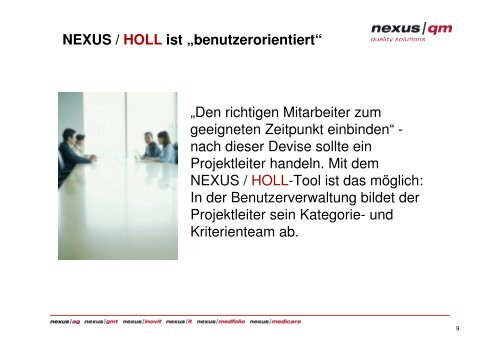 Aus Holl GmbH wird NEXUS / HOLL GmbH : Die Holl GmbH ist seit ...