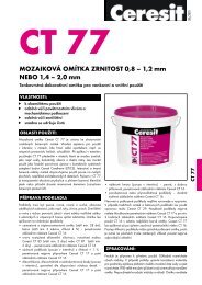 CT 77 - Ceresit