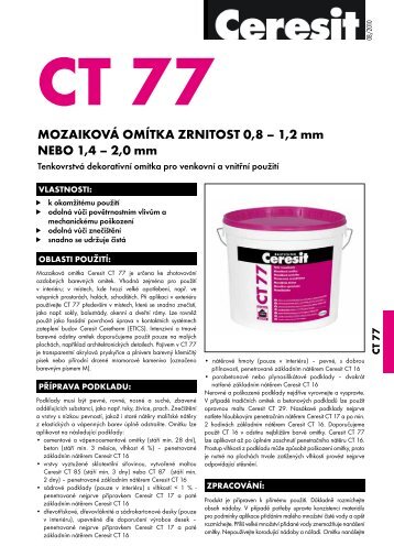 CT 77 - Ceresit