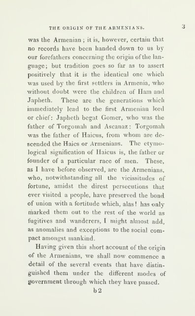 History of Armenia, by Father Michael Chamich; from B. C. 2247 to ...