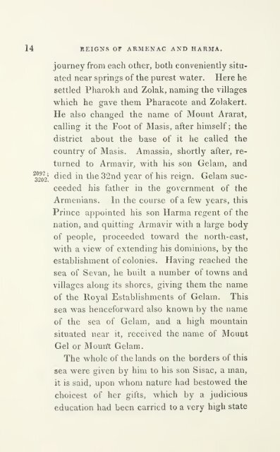 History of Armenia, by Father Michael Chamich; from B. C. 2247 to ...