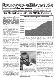 Der Schulden-Held als SPD-Hoffnung - LÃ¶hner-BÃ¼rger-Allianz