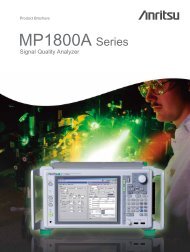 MP1800A Series - TestMart