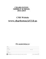 Handbook - Charleston School District