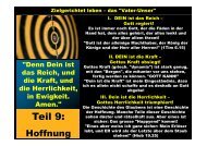 Zielgerichtet leben Teil 9 - Hoffnung Praesentation - FEG Visp