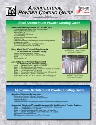 architectural powder coating guide architectural powder coating guide