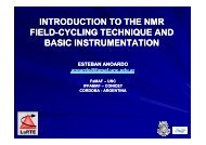 Introduction to the nmr-cycling technique and basic instrumentation