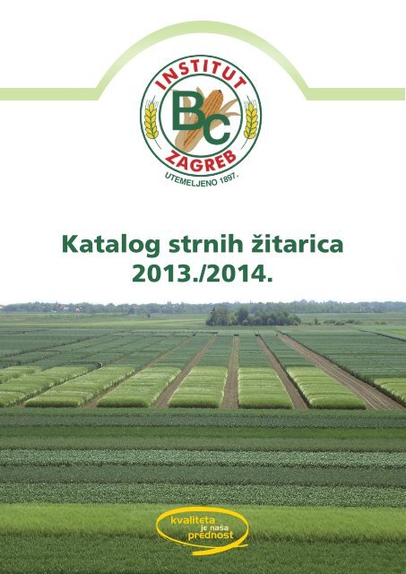 Katalog strnih Å¾itarica 2013./2014. - BC Institut
