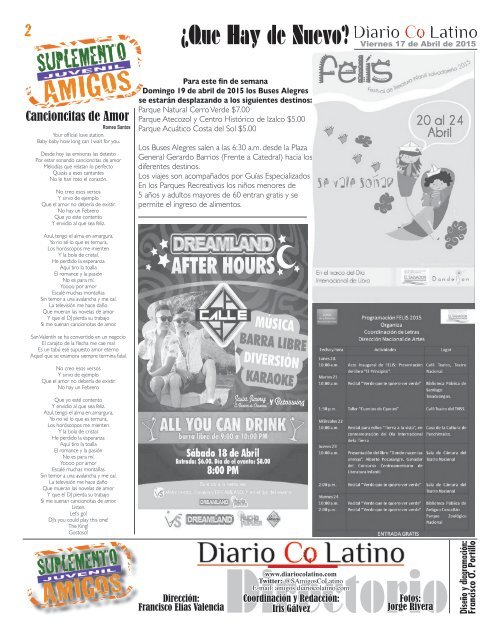 Suplemento 17 de Abril de 2015