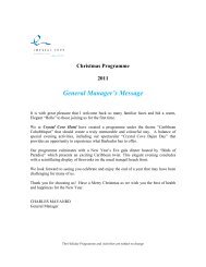 General Manager's Message - Elegant Hotels