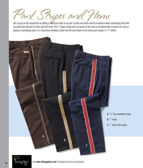 Pant Stripes and Hems - VF Imagewear