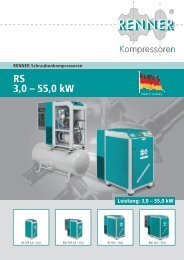 Download RS 3,0-55,0 Prospekt - RENNER-Kompressoren