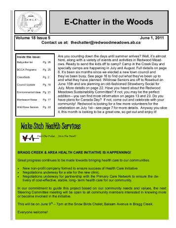 June 2011 (PDF) - Townsite of Redwood Meadows