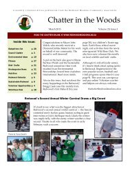 March 2013 Chatter - Townsite of Redwood Meadows