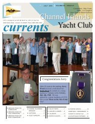 July 2010 - Channel Island Yacht Club