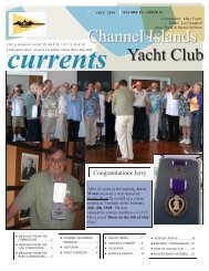 July 2010 - Channel Island Yacht Club