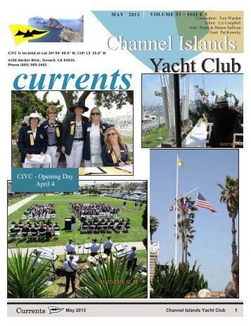 May 2013 - Channel Island Yacht Club