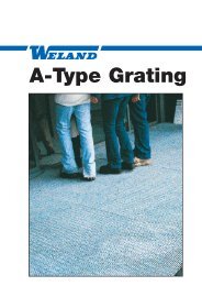 Brochure A-type grating - Weland Ltd.