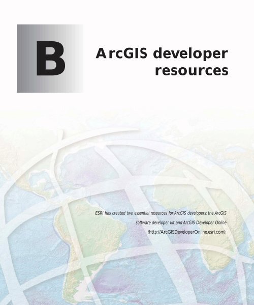 ArcGIS Engine Developer Guide