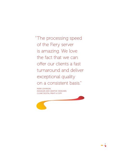 Fuel your print production success with Fiery.