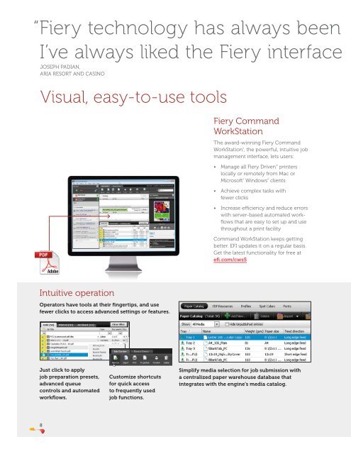 Fuel your print production success with Fiery.