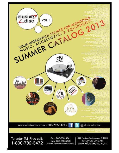 2013 Summer Catalog - Elusive Disc