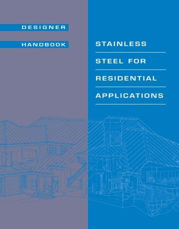 STAINLESS STEEL FOR RESIDENTIAL APPLICATIONS - SSINA