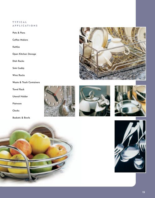 STAINLESS STEEL FOR RESIDENTIAL APPLICATIONS - SSINA