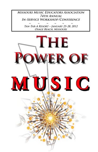 Full Program - Missouri Music Educators Association
